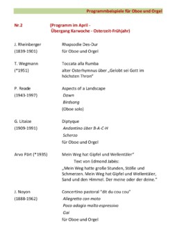 Programmbeispiel Nr. 2